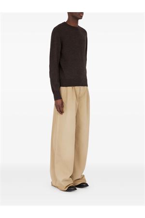 Brown wool jumper MAISON MARGIELA | S50HL0041M13098144M